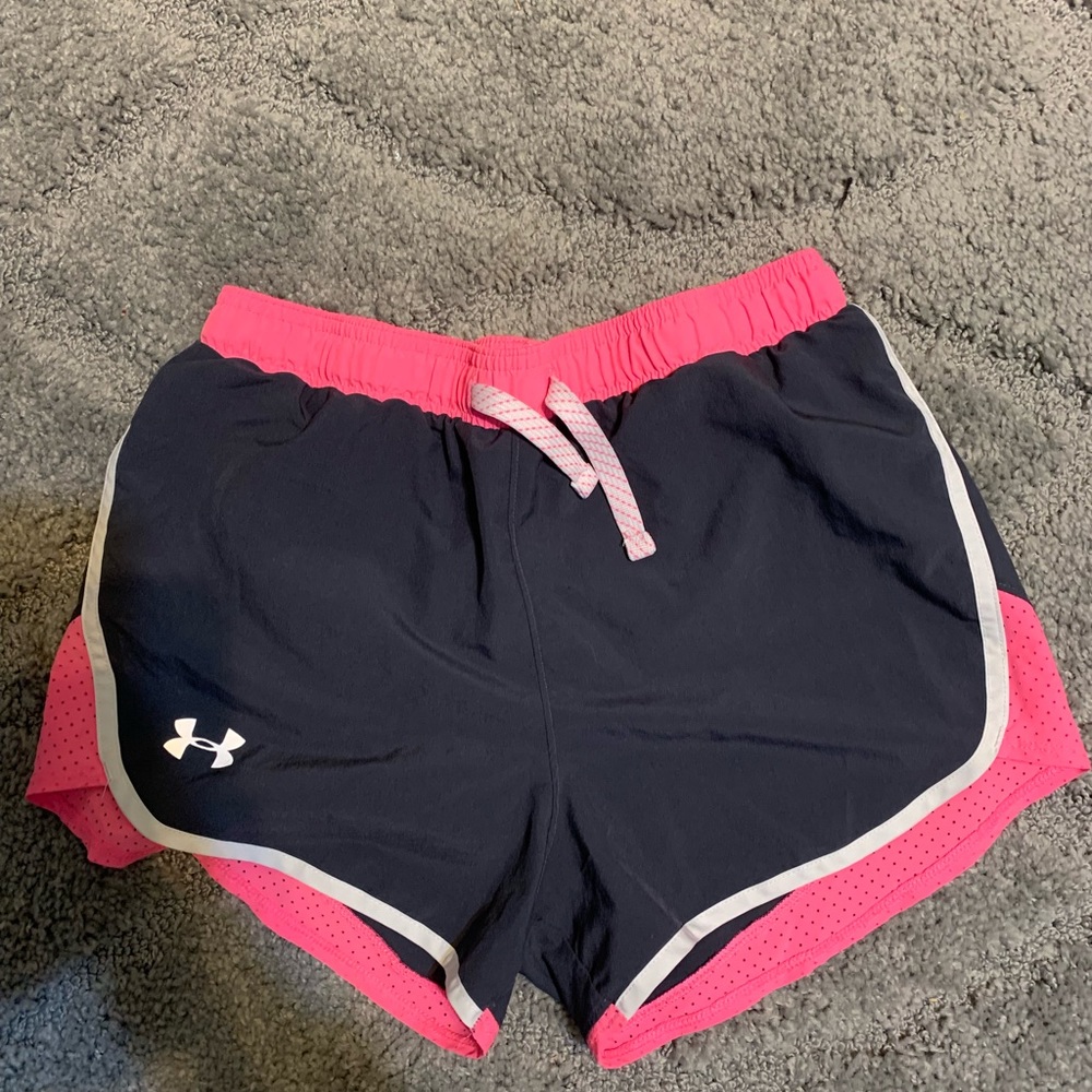 Under armour running shorts